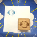 Dog Loaf Rubber Stamp 土司狗